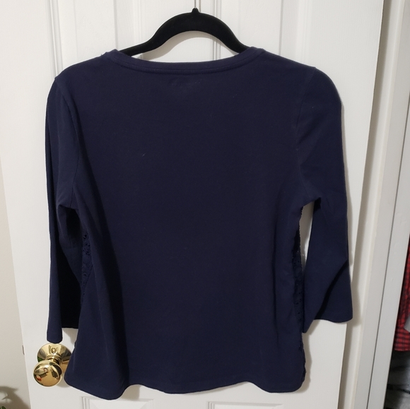 Laura Scott 3/4 Sleeve Top - Picture 3 of 5